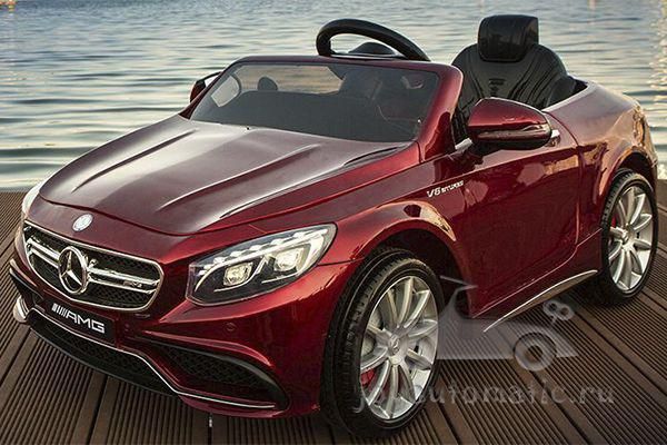Детский электромобиль E-toro Mercedes Benz S63 AMG Лицензия Детский электромобиль E-toro Mercedes Benz S63 AMG Лицензия
